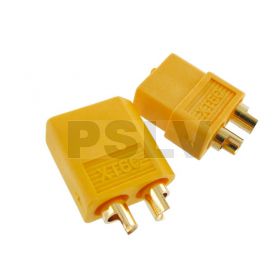 Q-C-0013  Quantum XT60 Connector Yellow - Male and Female  